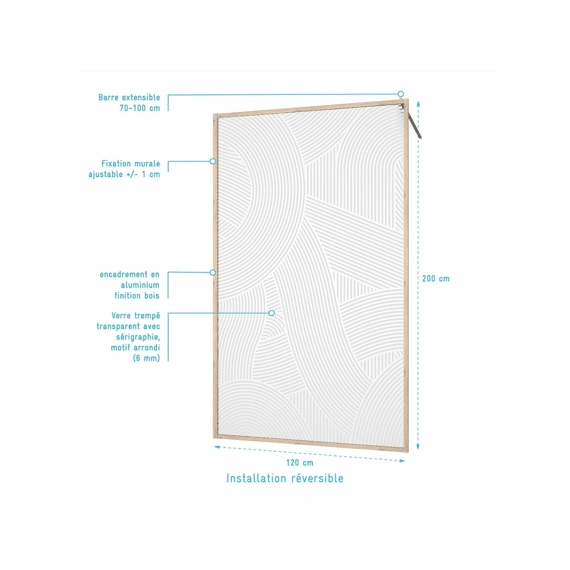 Aurlane Japandi 120x200 Recht Patroon
