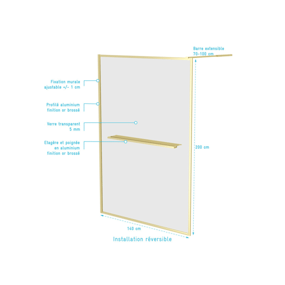 Aurlane Fuji onderkast 120cm hout