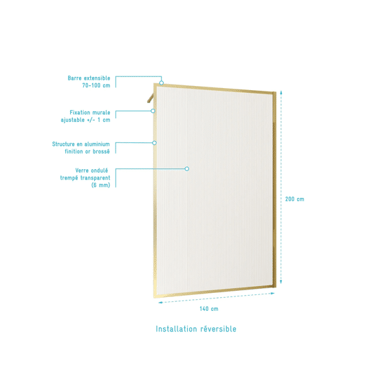 Aurlane Golden Edge 120 Golfglas