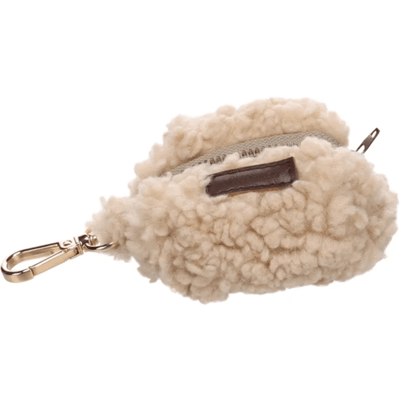 Flamingo  Poepzakhouder Pookie Beige + 1 Rol  8,5x5x14cm