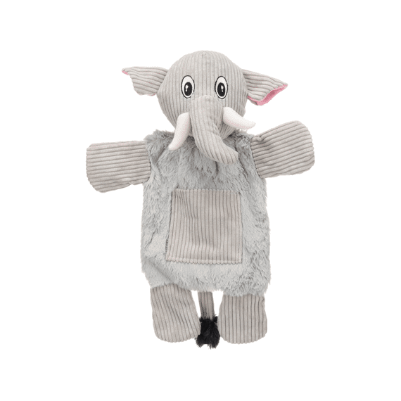 Flamingo  Speelgoed Hida Platte Olifant  Grijs 39x16x46cm