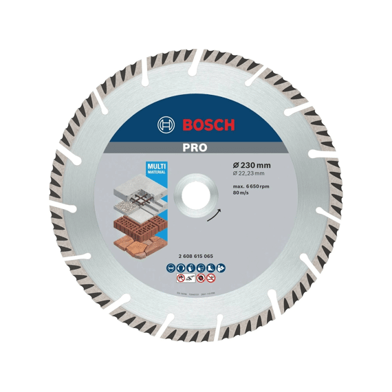 Bosch Diamantschijf 2 Stuks 230mm