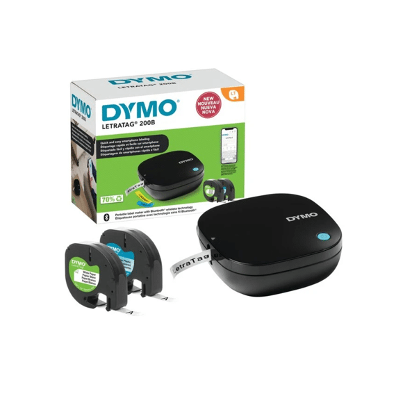 Dymo Letratag Bluetooth Printer Emea 200b Met Gratis Rolletje