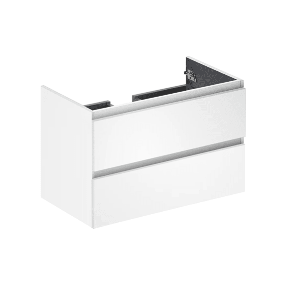 Style Onderkast 80x45x50 Cm 2x Lade - Mat Wit