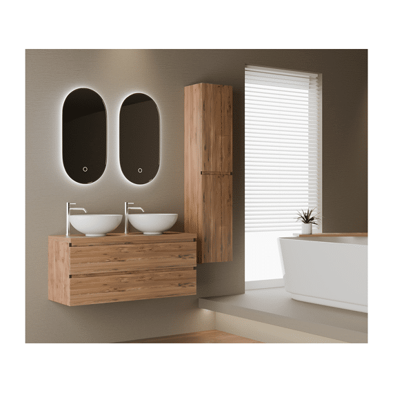 Style Onderkast 120x45x50 Cm 2x Lade - Honing Eiken