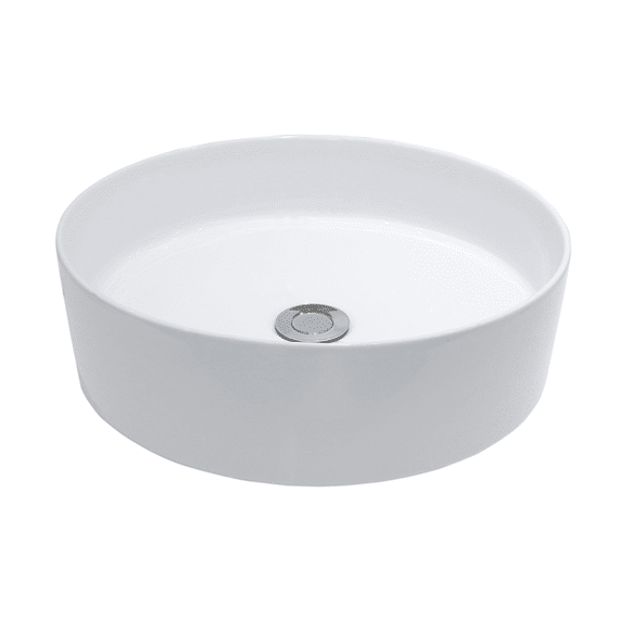 Link Waskom Rond 40 X 12 Cm Keramiek Mat Wit