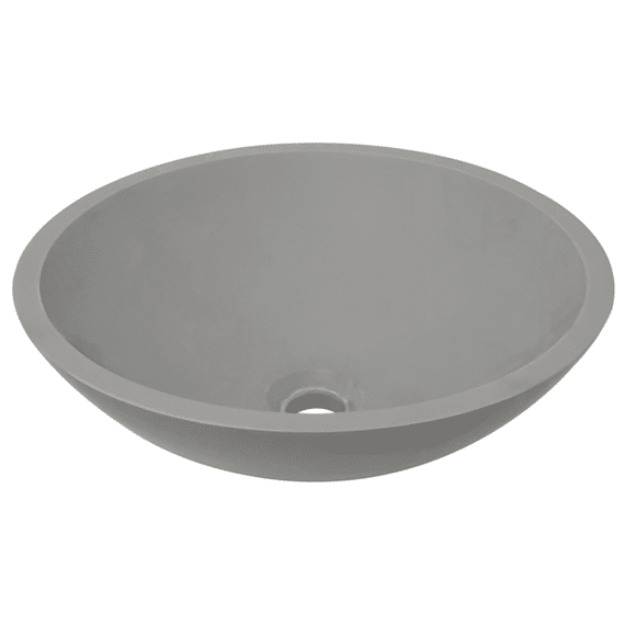 Valerie Waskom Rond 43 X 13 Cm Solid Surface Betonlook