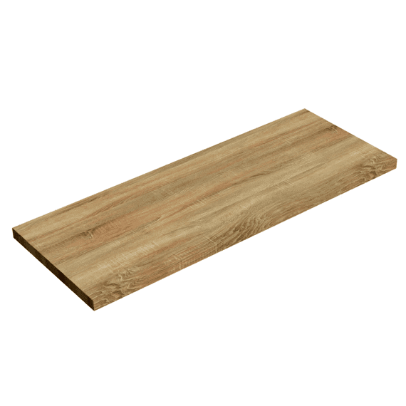 Style Topblad Hpl 121x46x3.8 Zonder Uitsparing - Honing Eiken