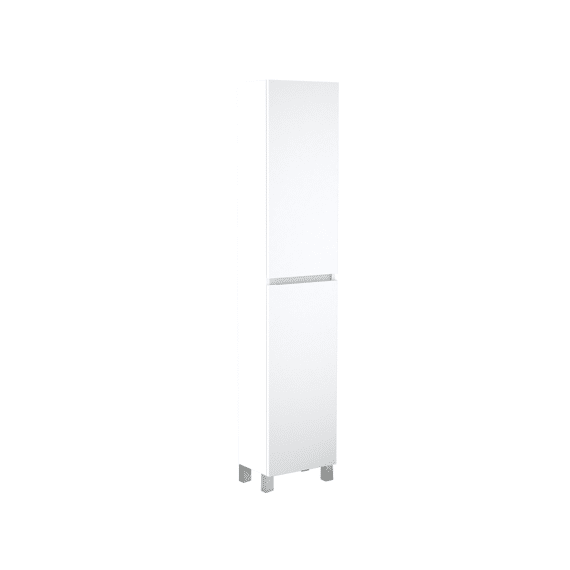 Palm Kolomkast - Mat Wit 35 X 25 X 173+8 Cm