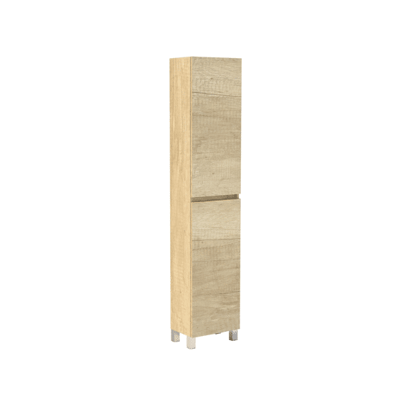 Palm Kolomkast - Licht Eiken 35 X 25 X 173+8 Cm