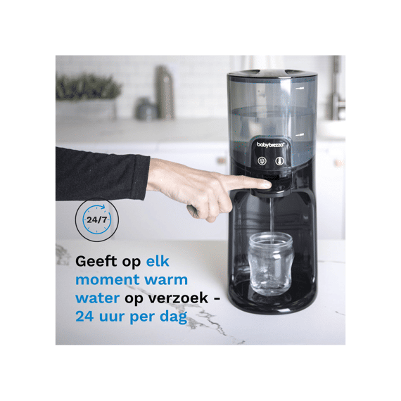 Baby Brezza Instant Flessenverwarmer Black