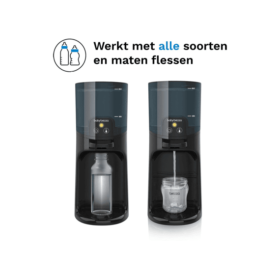 Baby Brezza Instant Flessenverwarmer Black