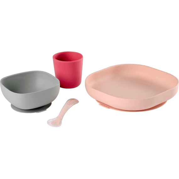 Beaba Siliconen Maaltijdkoffer  Cotton Candy
