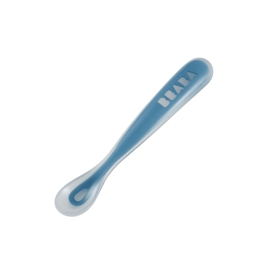 Beaba Lepel Siliconen 1ste Leeftijd Windy Blue