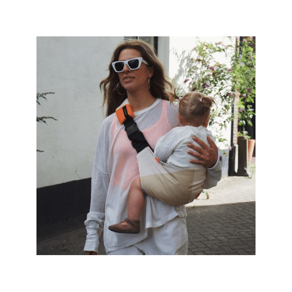 Wildride Peuter Heupdrager/draagzak X Mariemarie Orange Graphic