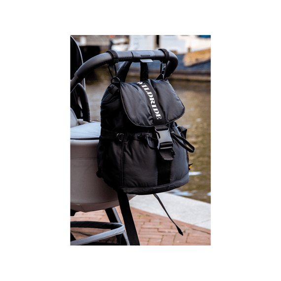 Wildride Luiertas Backpack Recycled Black
