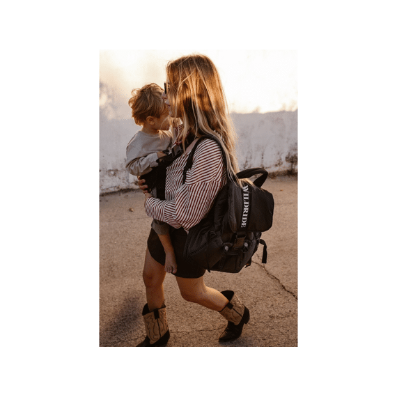 Wildride Luiertas Backpack Recycled Black