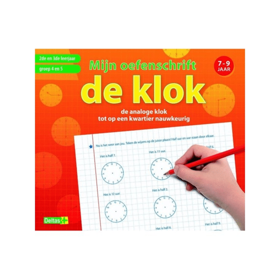 Mijn Oefenschrift De Klok 7-9 Jaar