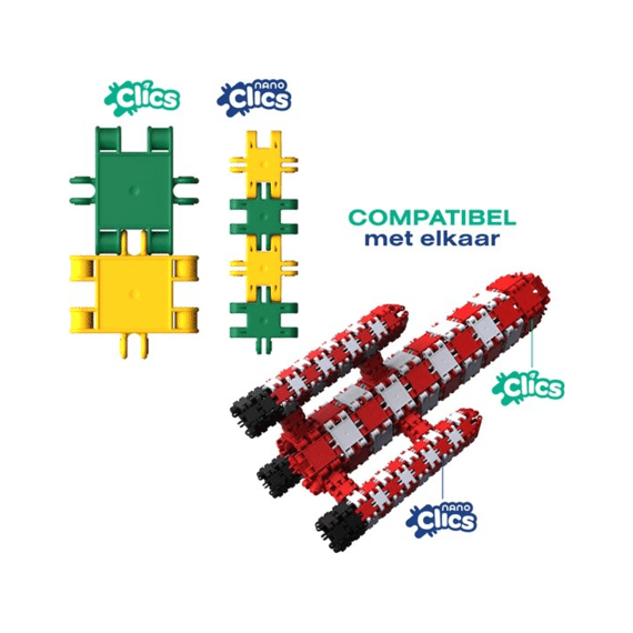Nano Clics Space Builders 250 Stuks