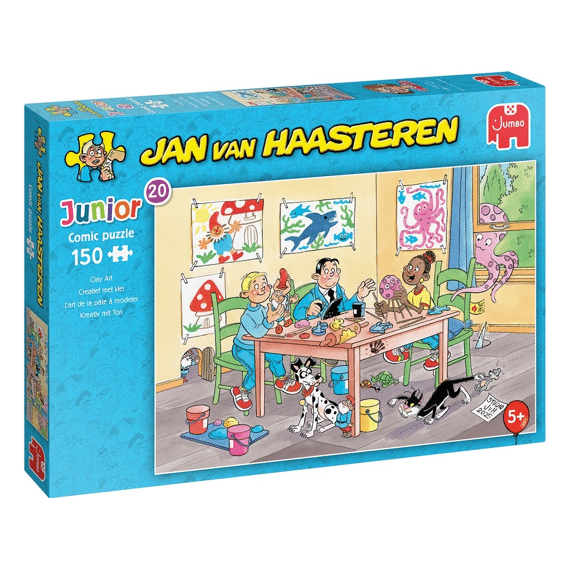 Jumbo Puzzel 150 Stuks Jan Van Haasteren Junior 20 Clay Art