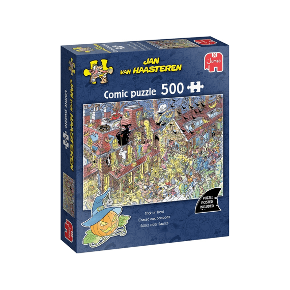 Jumbo Puzzel 500 Stuks Jan Van Haasteren Trick Or Treat