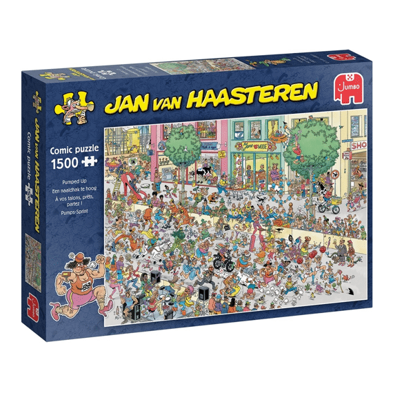 Jumbo Puzzel 1500 Stuks Jan Van Haasteren Pumped Up
