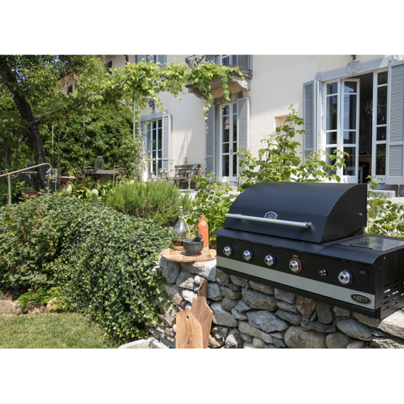 Boretti Ibrido Top Hybridebarbecue Inbouw