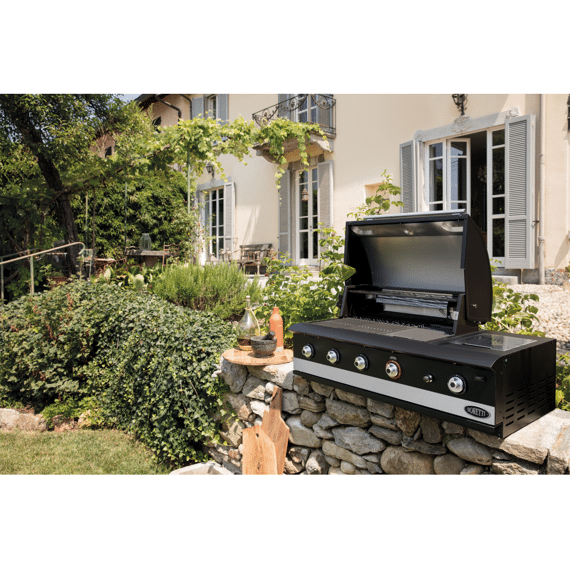 Boretti Ibrido Top Hybridebarbecue Inbouw