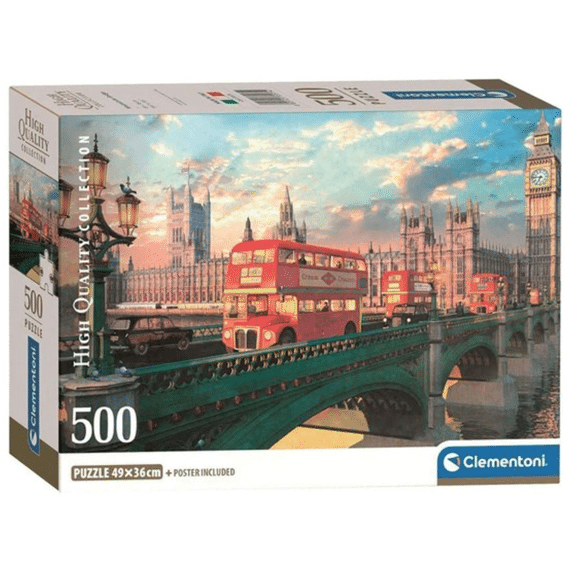 Clementoni Puzzel 500 Stuks Westminster Bridge