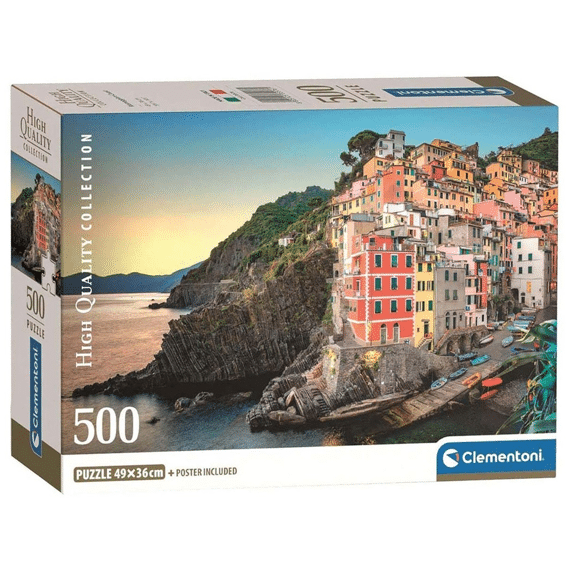 Clementoni Puzzel 500 Stuks  Riomaggiore Coast