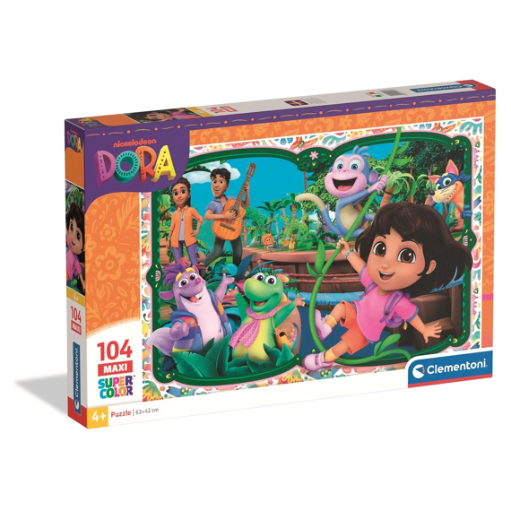 Clementoni Puzzel 104 Stuks Maxi Dora The Explorer