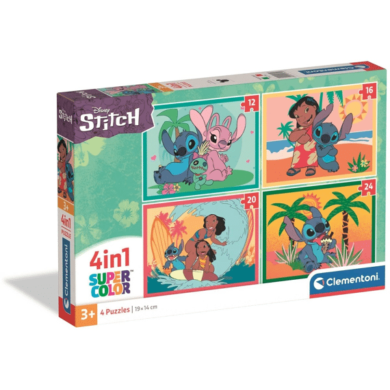 Clementoni Puzzel 4in1 Stitch