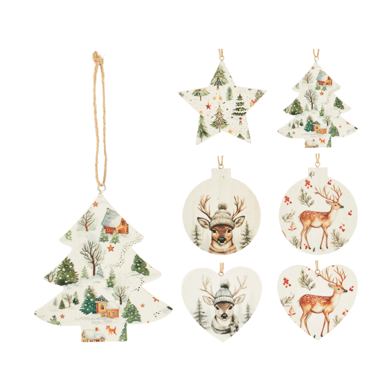 Hangdeco Rendier Print Assortiment