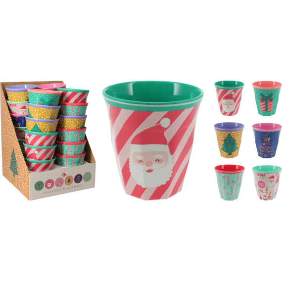 Beker Melamine 290ml Assortiment