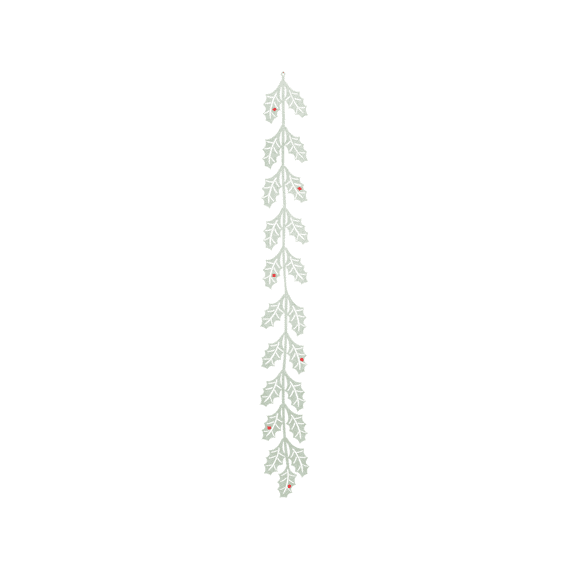 Kerst Blad Garland 110cm Groen