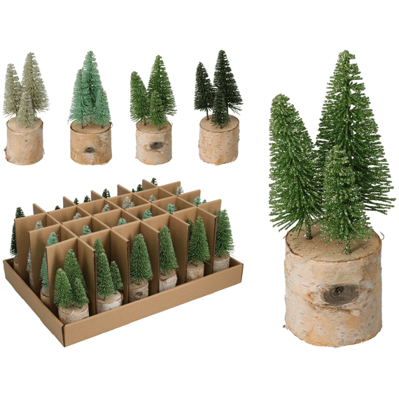 Kerstboom Deco 15cm Assortiment