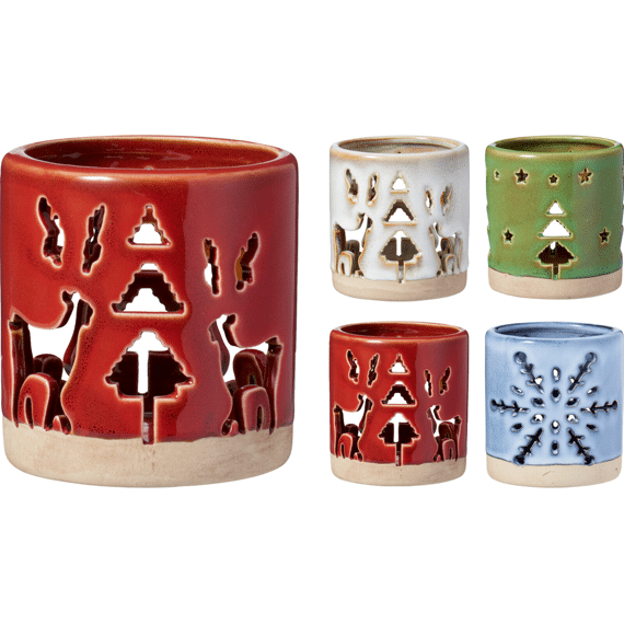 Theelichthouder 75mm Assortiment