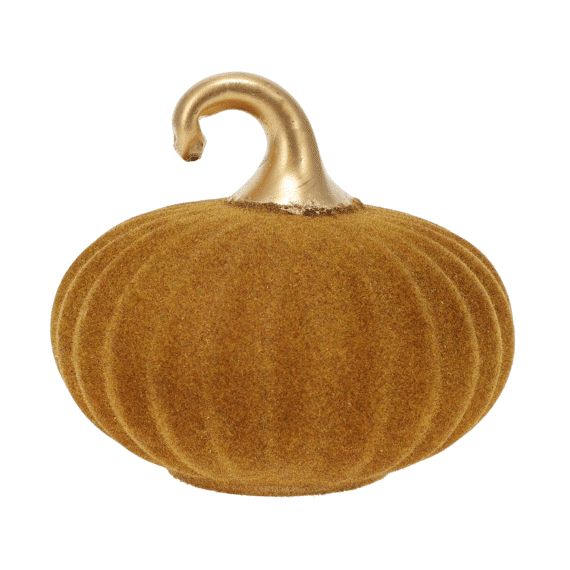 Pompoen 10cm Glas Goud