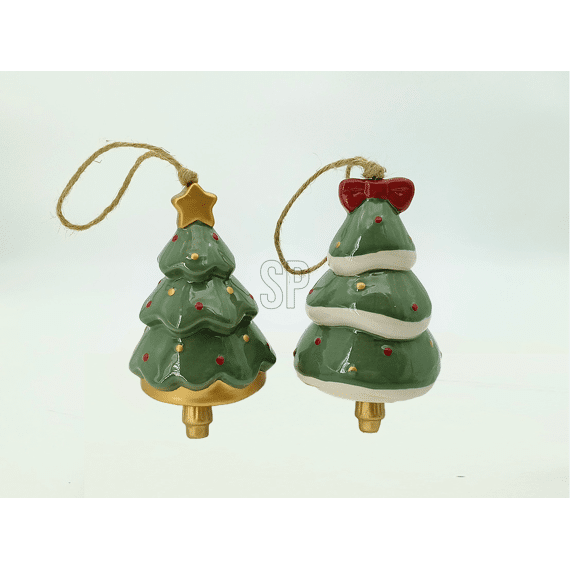 Kersthanger Kerstboom 11,5 cm Assortiment
