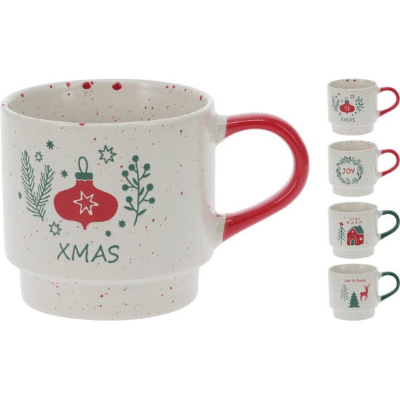 Beker Aardewerk  Set Van 2 Assortiment