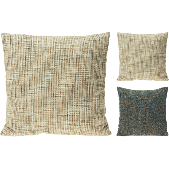 Kussen 45x45cm Chenille Assortiment