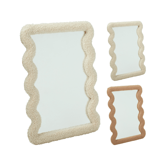 Spiegel Teddy 300x15x400mm Assortiment Prijs Per Kleur/Design
