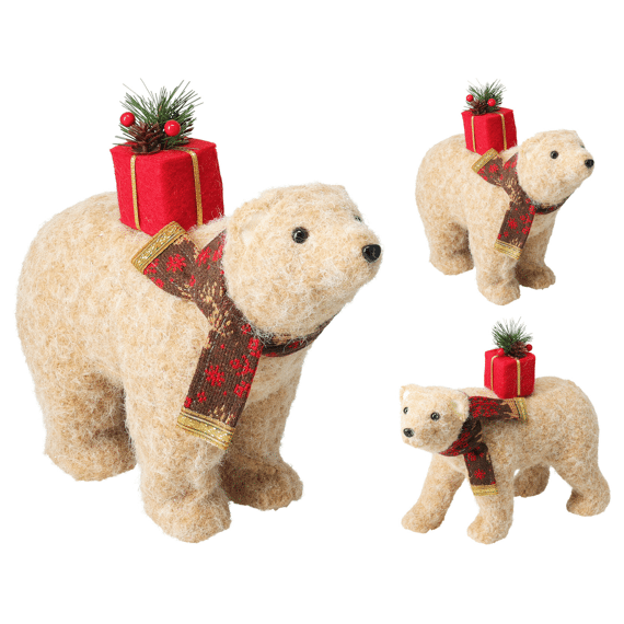 Beer Wandelend 27cm Assortiment Bruin