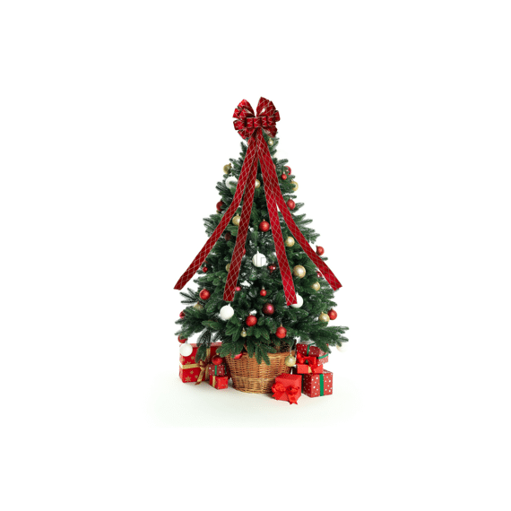 Piek Strik 130x33cm Rood Ruit