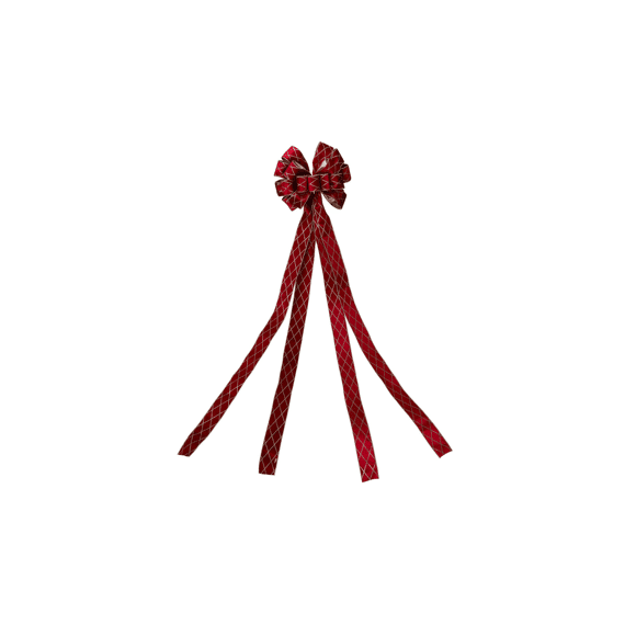 Piek Strik 130x33cm Rood Ruit