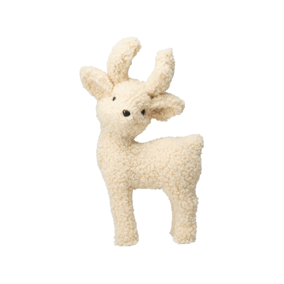 Hert Staand 40cm Beige