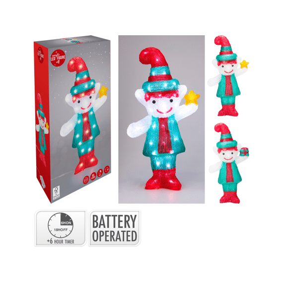 Elf 50led 48cm Assortiment