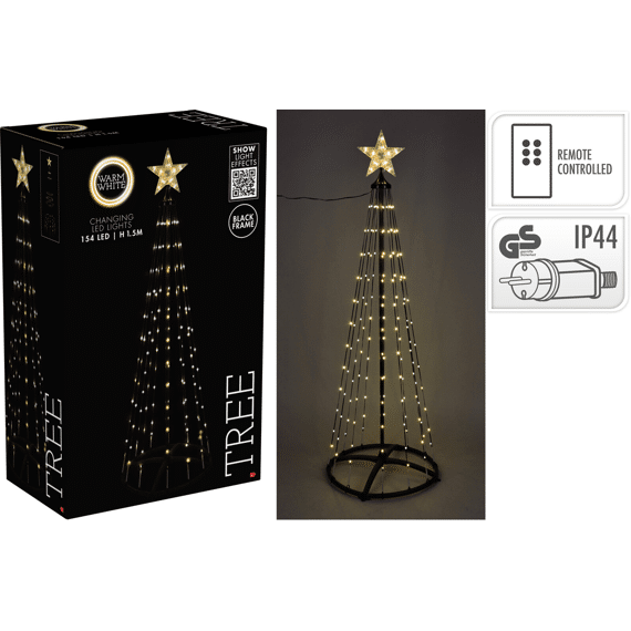 Boom 154led 150cm Warm white