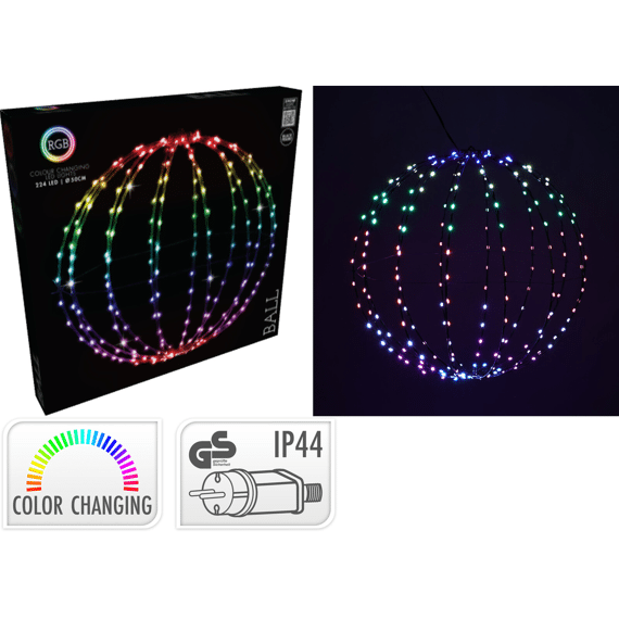 Bal 50cm 224led Rgb