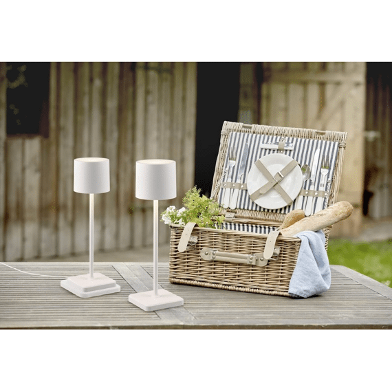 Herlaadbare Tafel Lamp Wit 175lm 2000-4000k Ip54 Dimm.